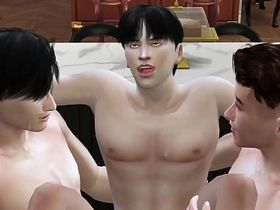 同志猛男群交第二弹 gay porn chinese locker room