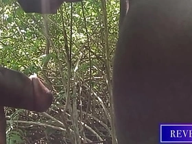 RevealMe 黑人同志情侣森林狂肏派对: 野性撸管与肛交冒险 delighted nigger chinese porn