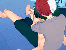 我的英雄学院BL - 英雄天堂：出久轰激情 - 日本动漫男同色情 asian teen careless sex videos sorted by date