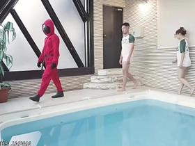 鱿鱼游戏 - 色情 parody asian gay student sex videos