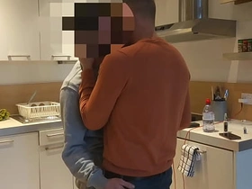 直男建筑工Jack坐在老爹大腿上 well-pleased hot porn chubby dick