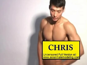 亚裔男模Chris asian gay porn hunk